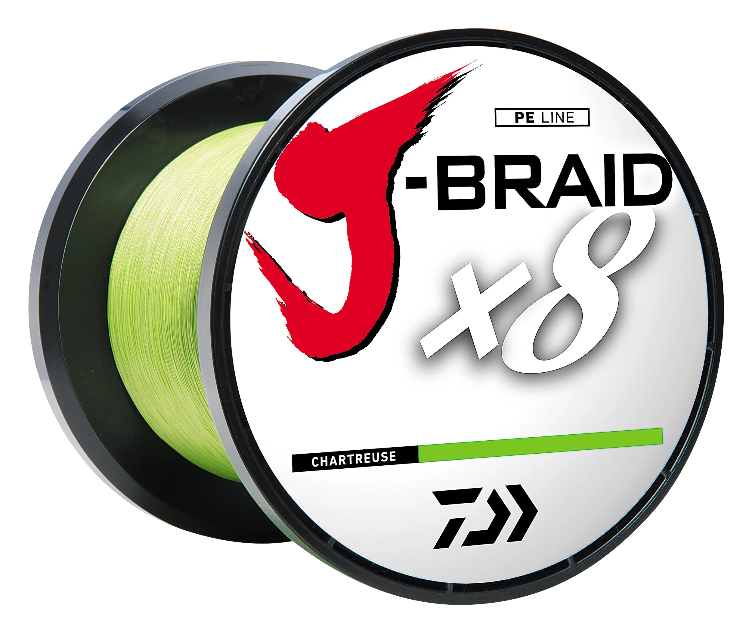 J-BRAID x8 BRAIDED LINE - CHARTREUSE