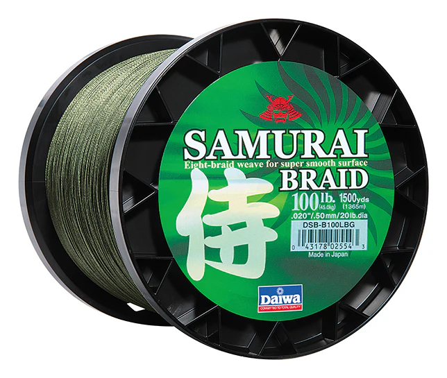 SAMURAI BRAIDED LINE-GREEN