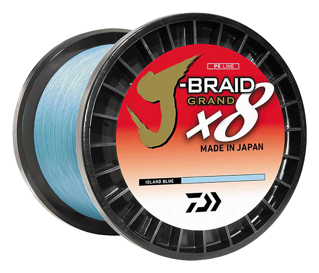 J-BRAID x8 GRAND BRAIDED LINE - ISLAND BLUE