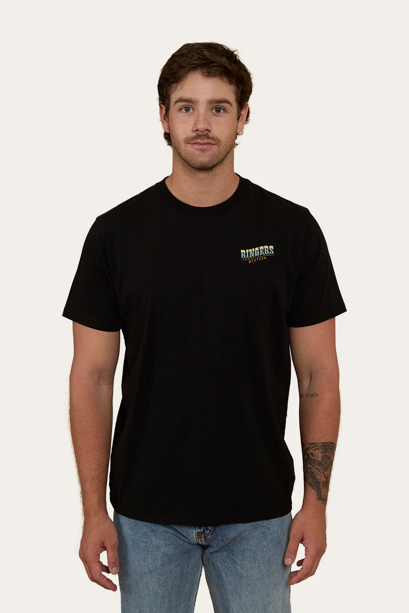 Buckin Barra Mens Loose Fit T-Shirt - Black