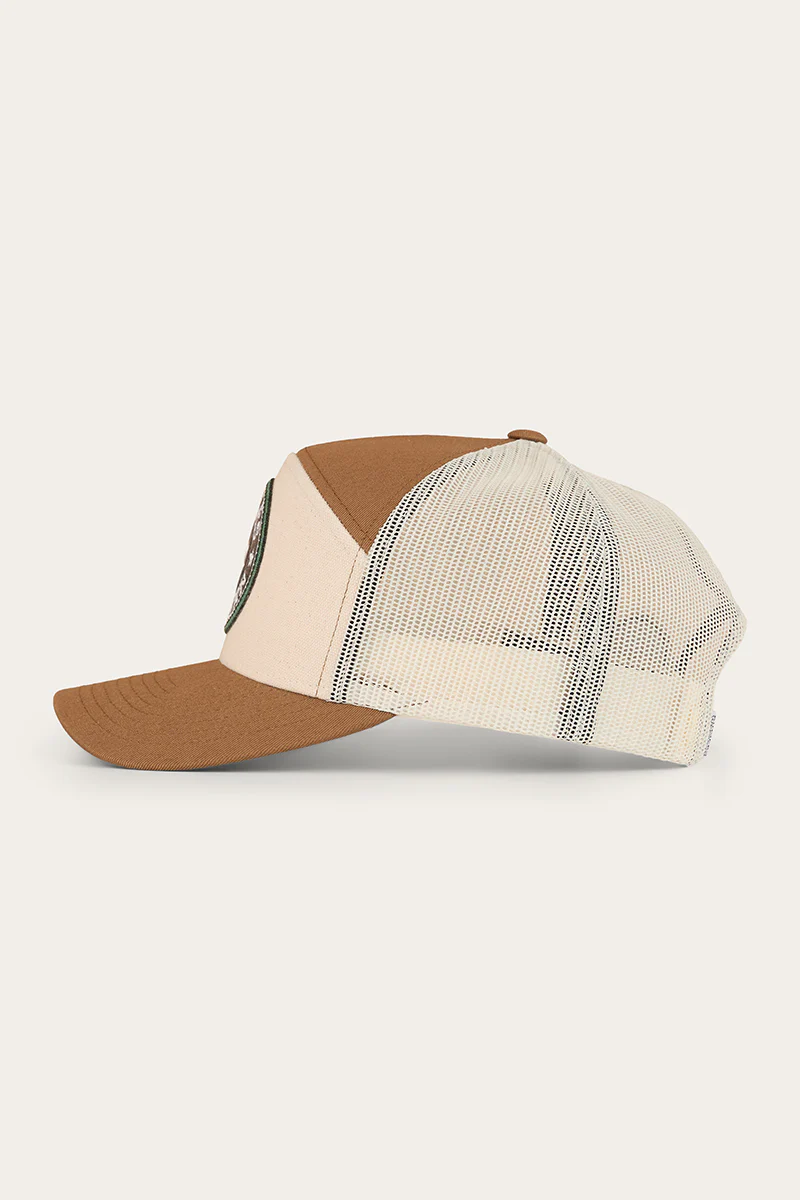 Axel 7 Panel Cap - Beige / Clay