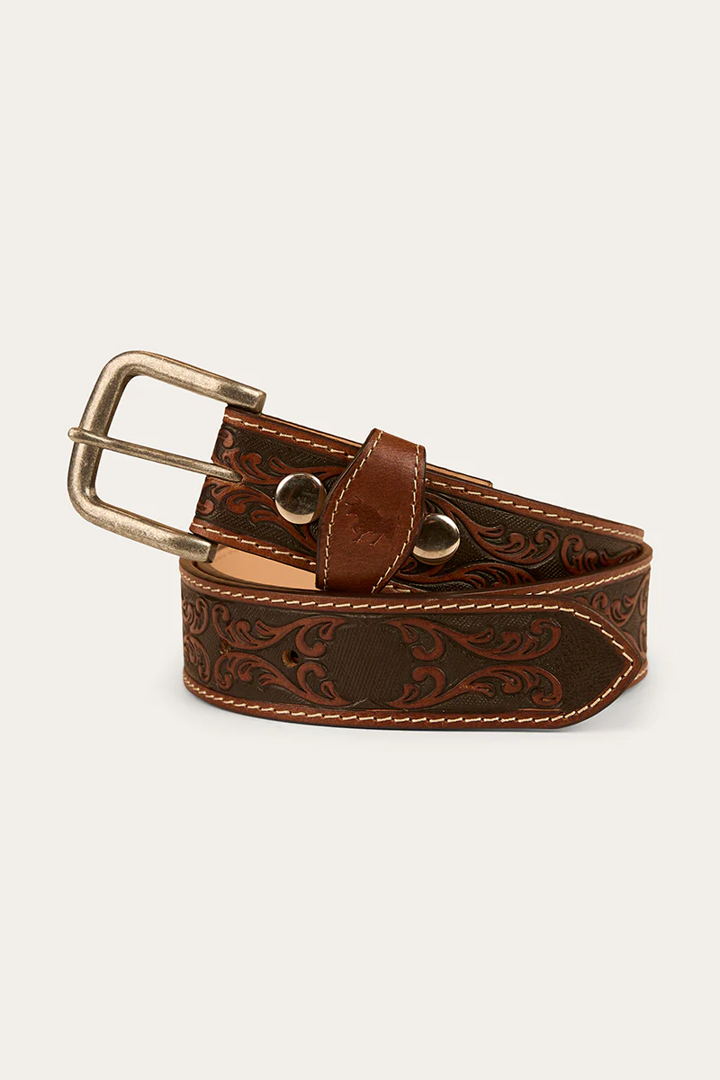Eldorado Belt - Brown / Silver
