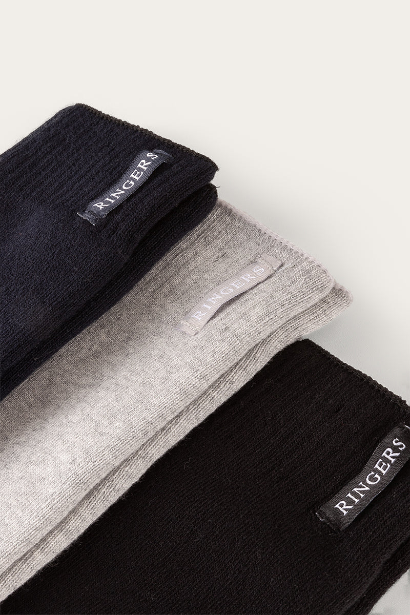 Kenilworth Mens 3 Pack Socks - Multi