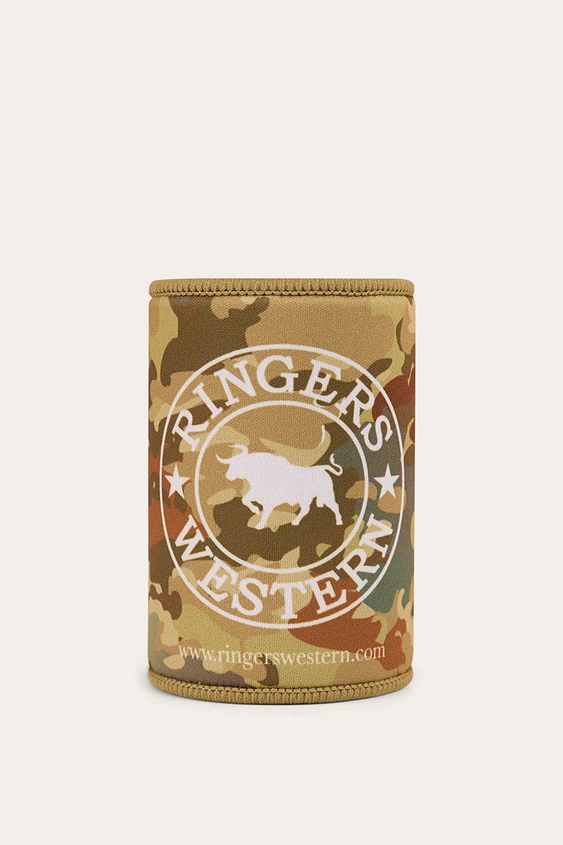 Signature Bull Stubby Cooler - Camo