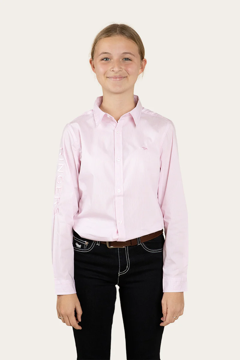 Faith Kids Dress Shirt - Pink