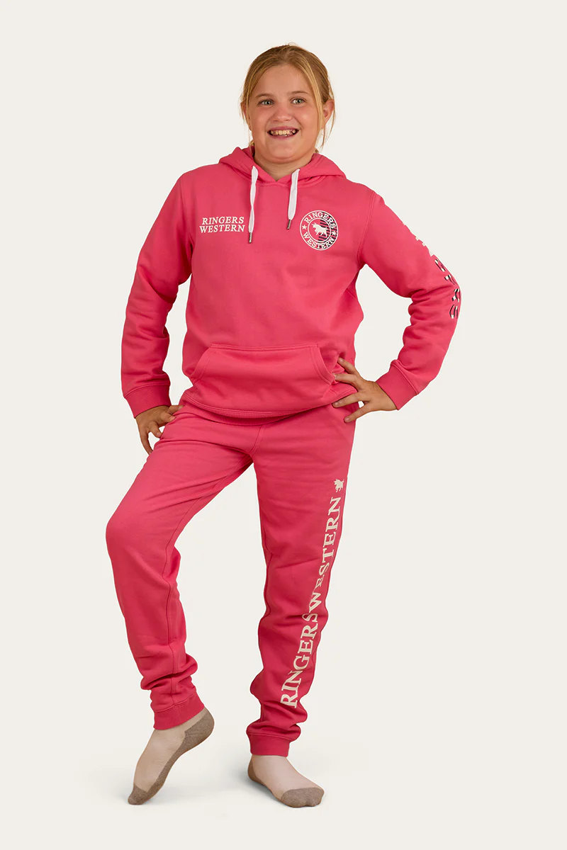 Durango Kids Trackpant - Melon / White