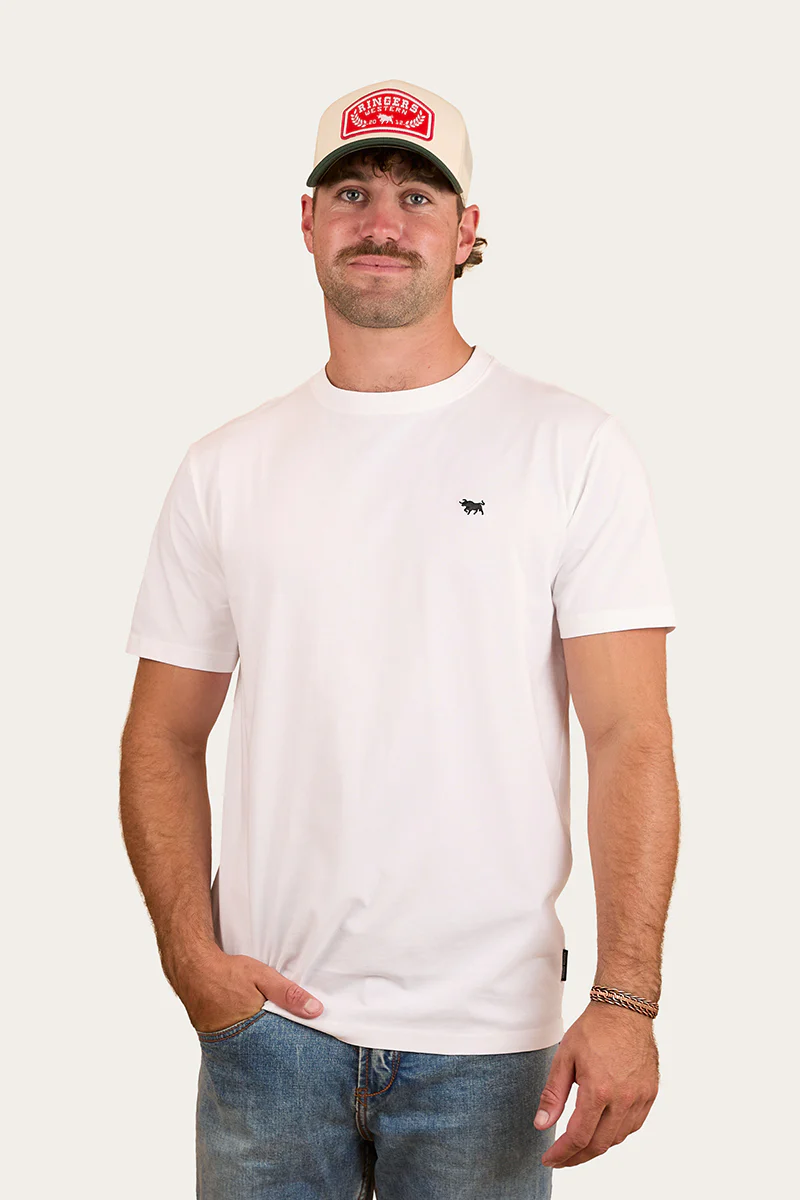 Jarrahdale Mens Classic Fit T-Shirt - White
