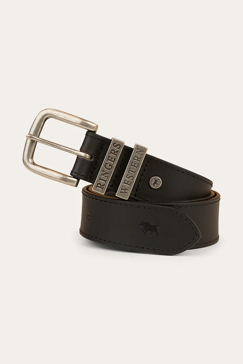 James Belt - Black / Silver
