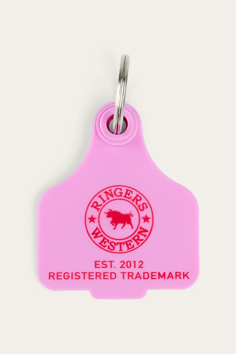 Cattle Tags - Pink / Red