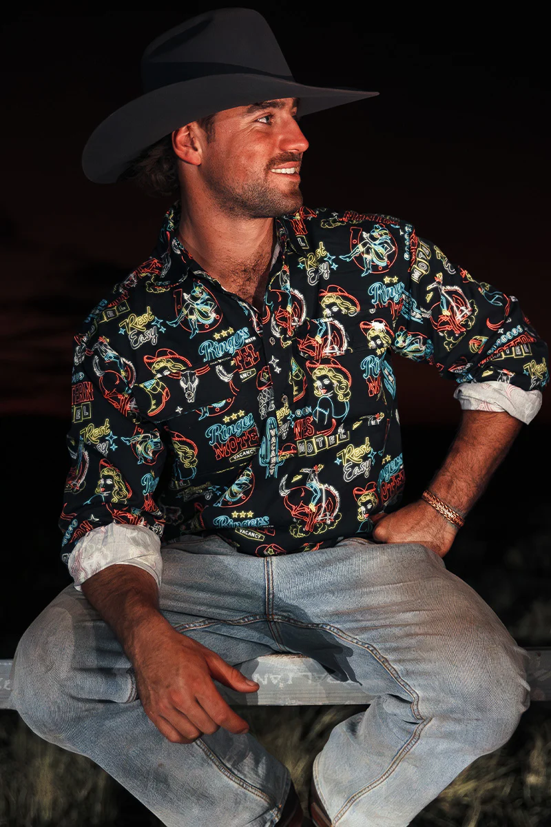 The Dyno Mens Limited Edition Work Shirt - Black / Multi