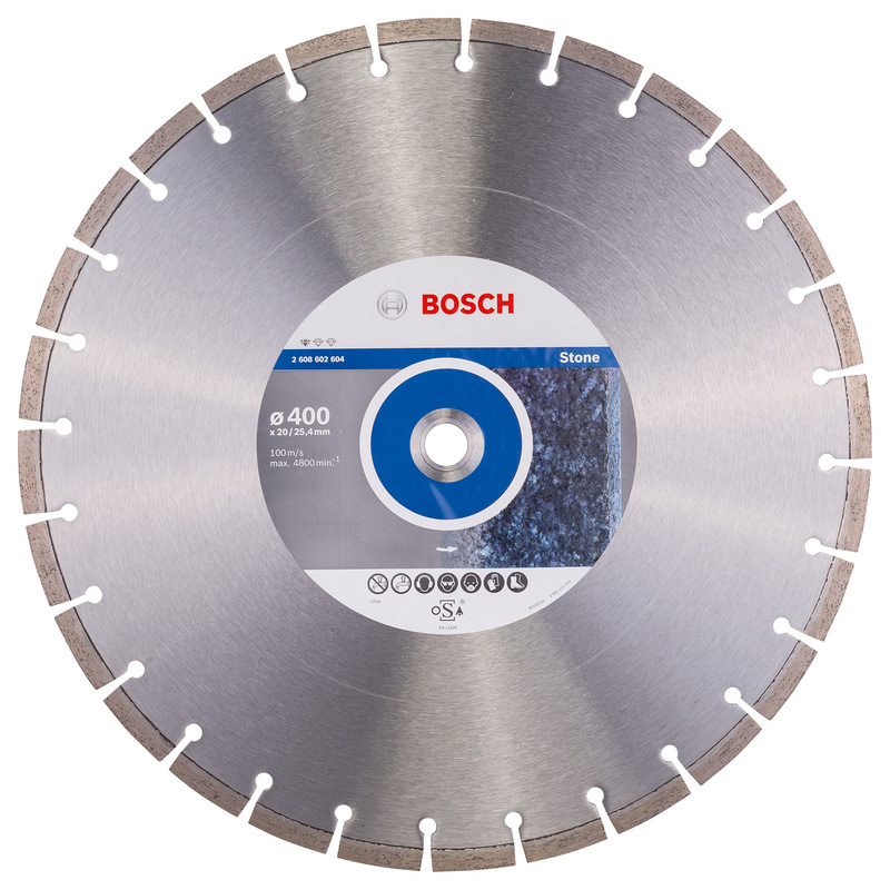 Bosch Stone Diamond Cutting Blade 400 x 20/25.4mm
