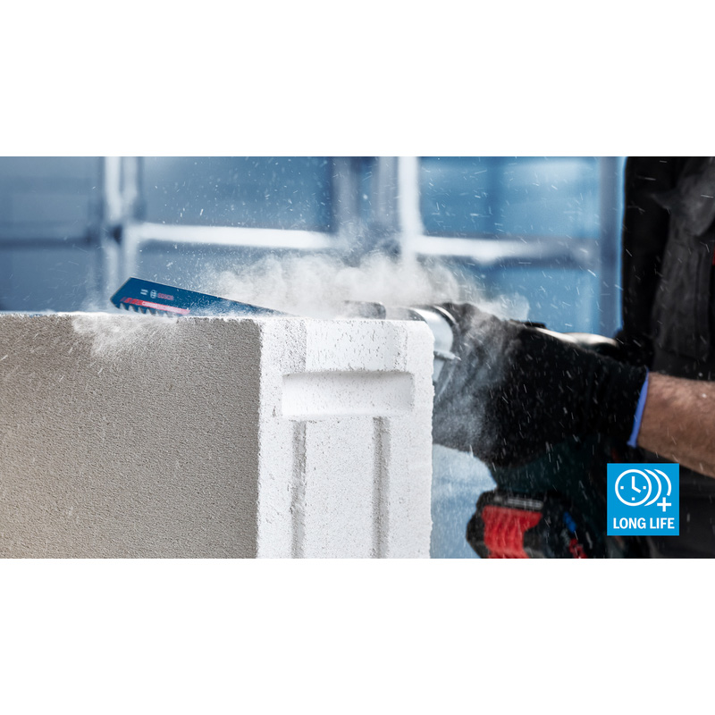 Bosch EXPERT Aerated Concrete Carbide Sabre Saw Blade S1241HM