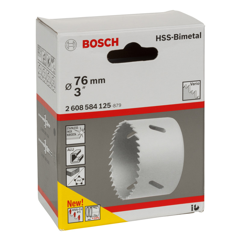 Bosch Bi-Metal Holesaw 76mm