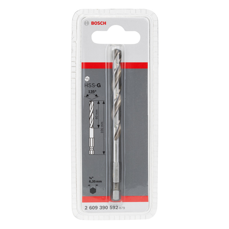 Bosch HSS-G Pilot Drill Bit 100mm