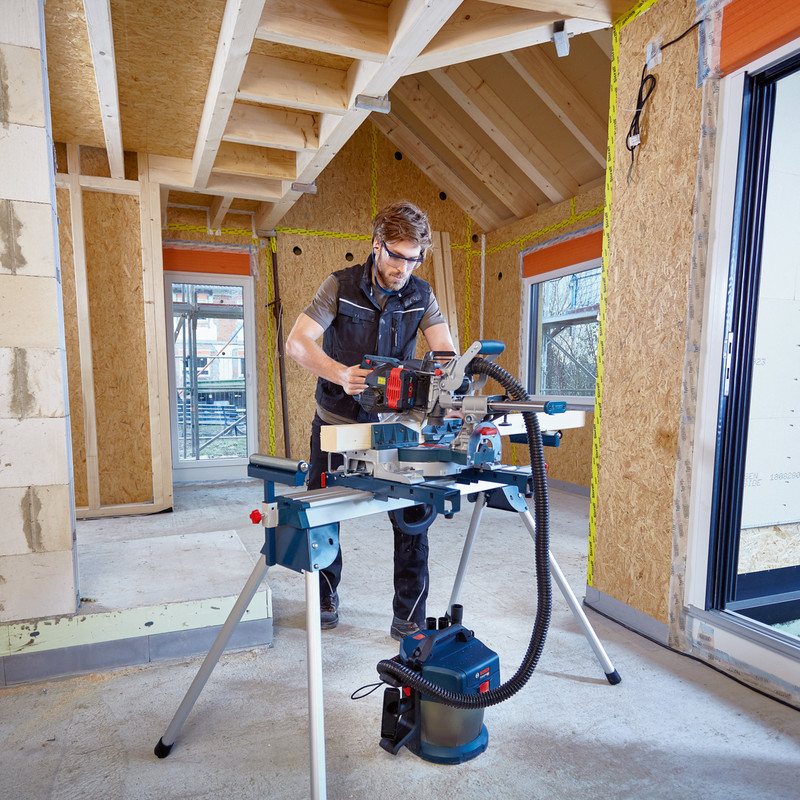 Bosch 18V Bi Turbo Brushless 216mm Mitre Saw GCM 18V-216 Body Only