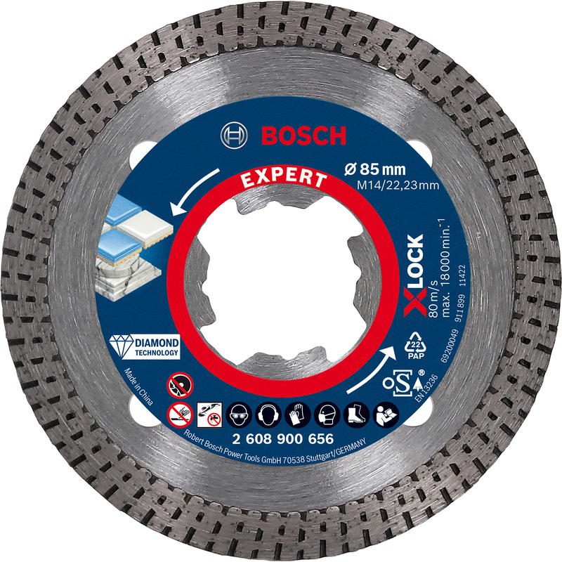 Bosch EXPERT Hard Ceramic Diamond Blade 85 x 22.23mm
