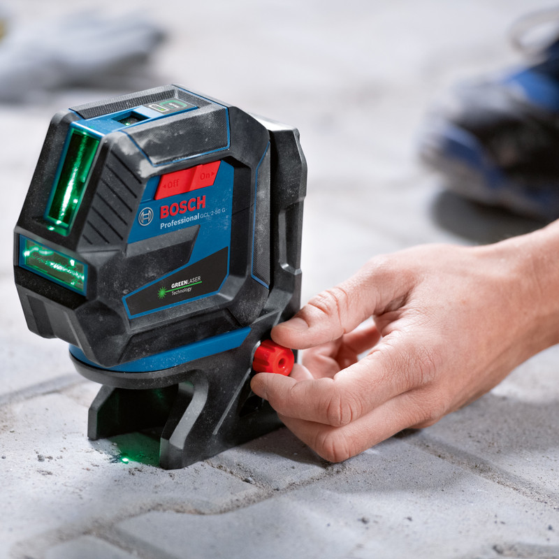 Bosch Professional GCL 2-50 G + RM10 Laser Level Green