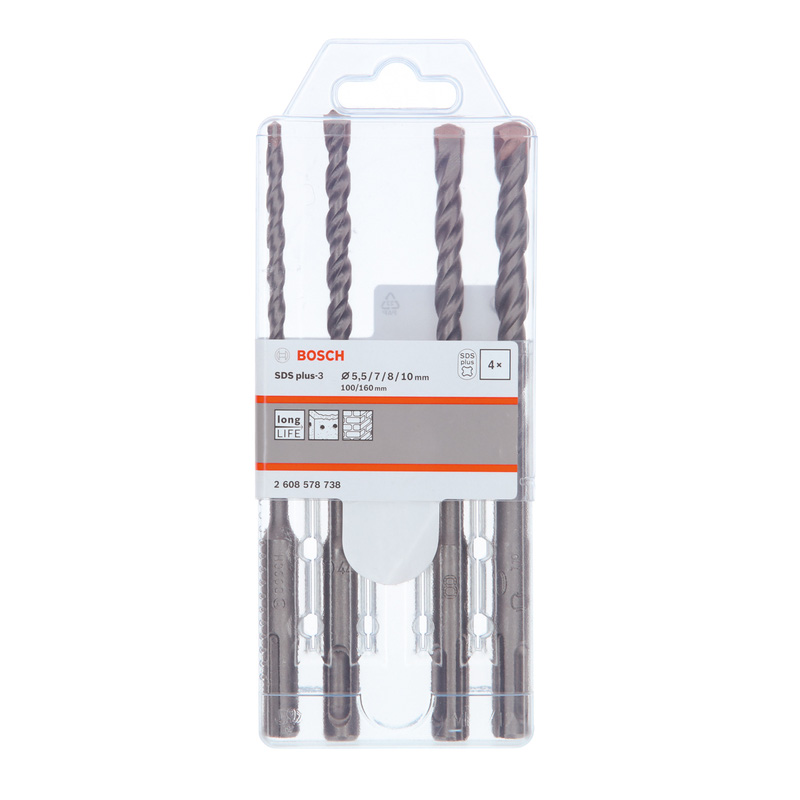 Bosch SDS Plus Drill Bit Set