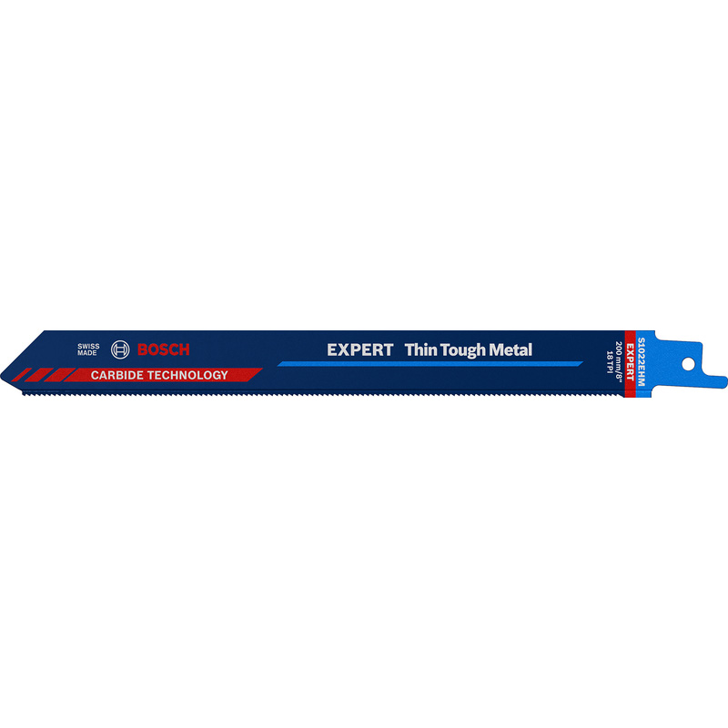 Bosch EXPERT Thin Tough Metal Carbide Sabre Saw Blade S1022EHM