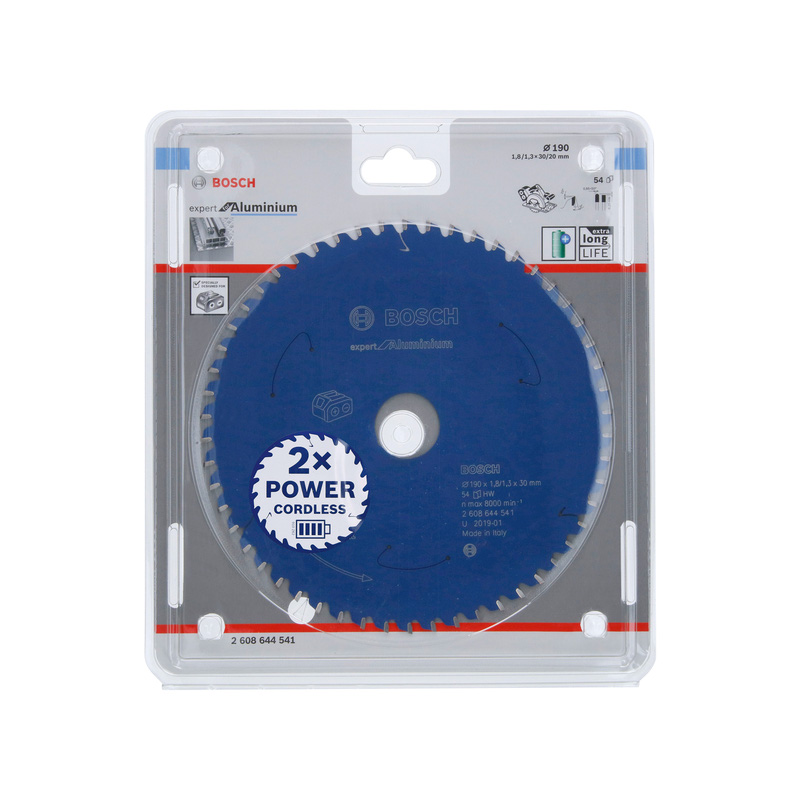 Bosch EXPERT Cordless Aluminium Circular Saw Blade 190 x 30 x 54T
