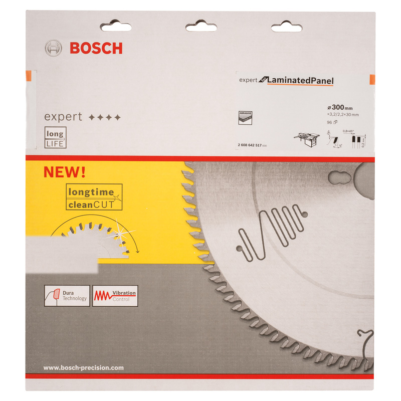Bosch EXPERT Laminated Panel Circular Saw Blade 300 x 30 x 96T