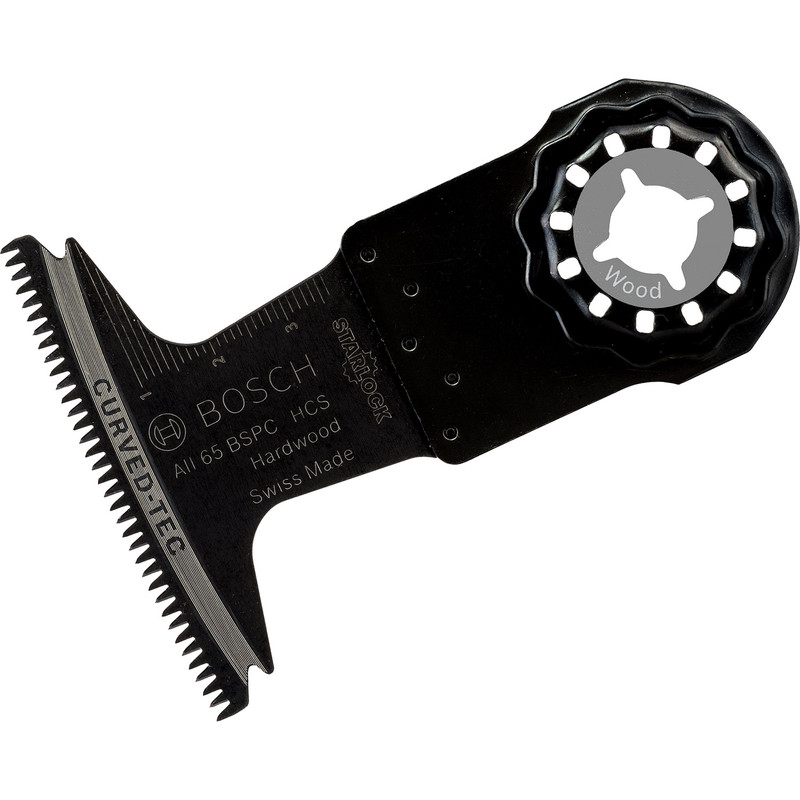 Bosch Starlock Hard Wood Plunge Cut Multi Tool Blade 65mm