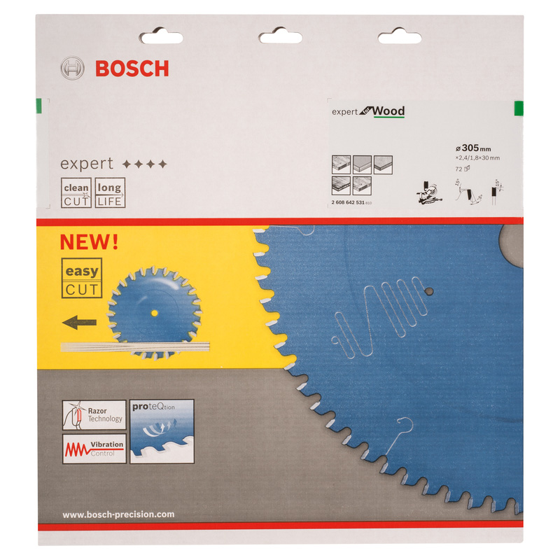 Bosch EXPERT Circular Saw Blade 305 x 30 x 72T