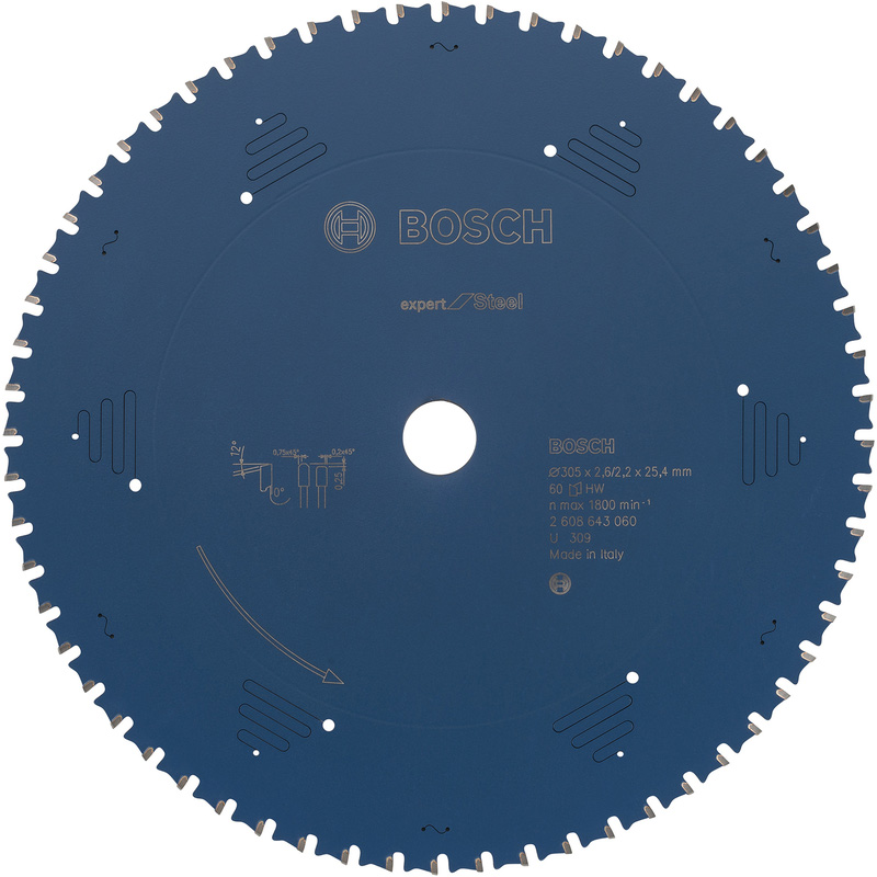 Bosch EXPERT Steel Circular Saw Blade 305 x 25.4 x 60T