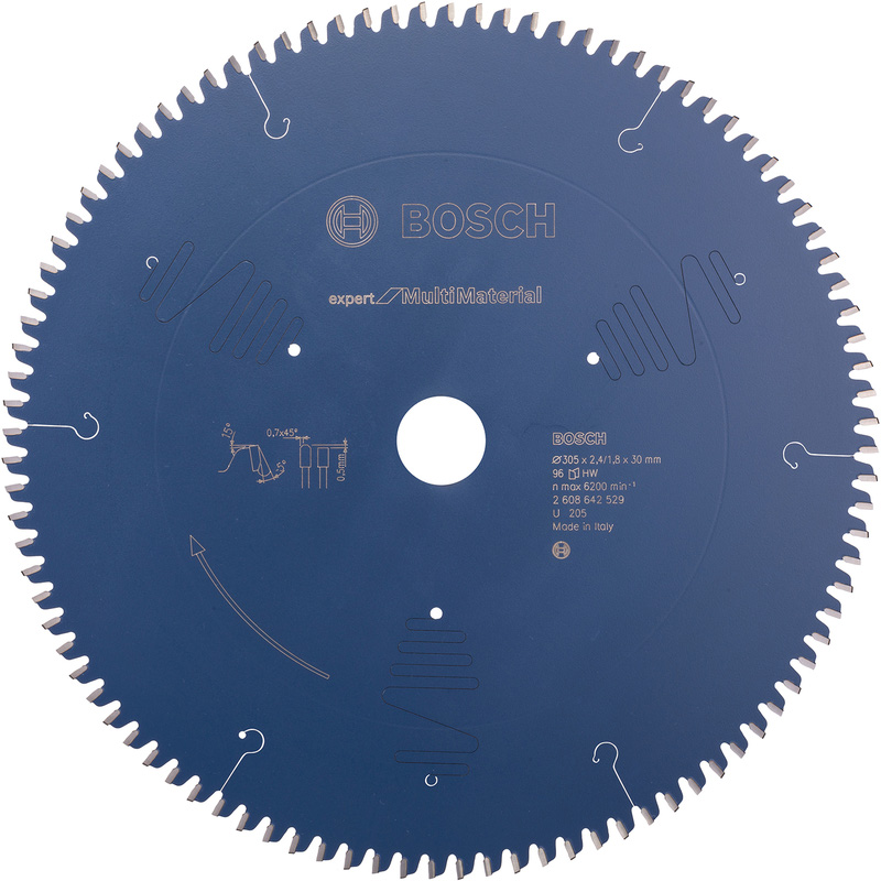 Bosch EXPERT Multi Material Mitre Saw Blade 305 x 30 x 96T