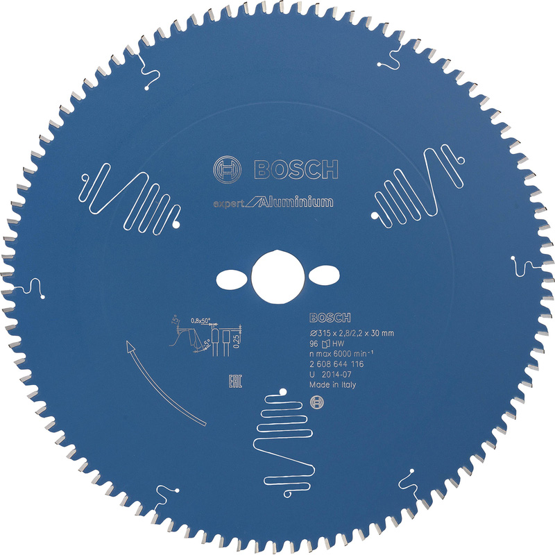 Bosch EXPERT Aluminium Circular Saw Blade 315 x 30 x 96T