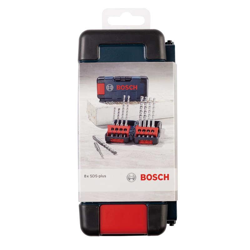 Bosch Tough Box SDS Plus Drill Bit Set