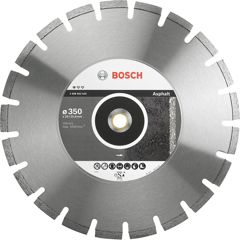 Bosch Asphalt Diamond Cutting Blade 300 x 20/25.40mm