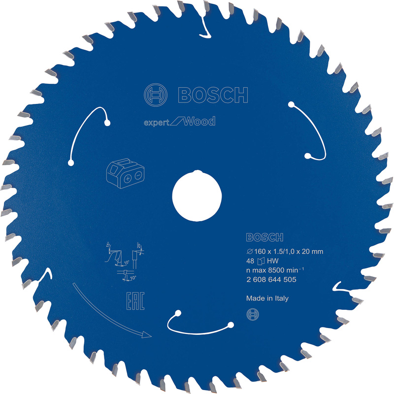 Bosch EXPERT Cordless Circular Saw Blade 160 x 20 x 48T