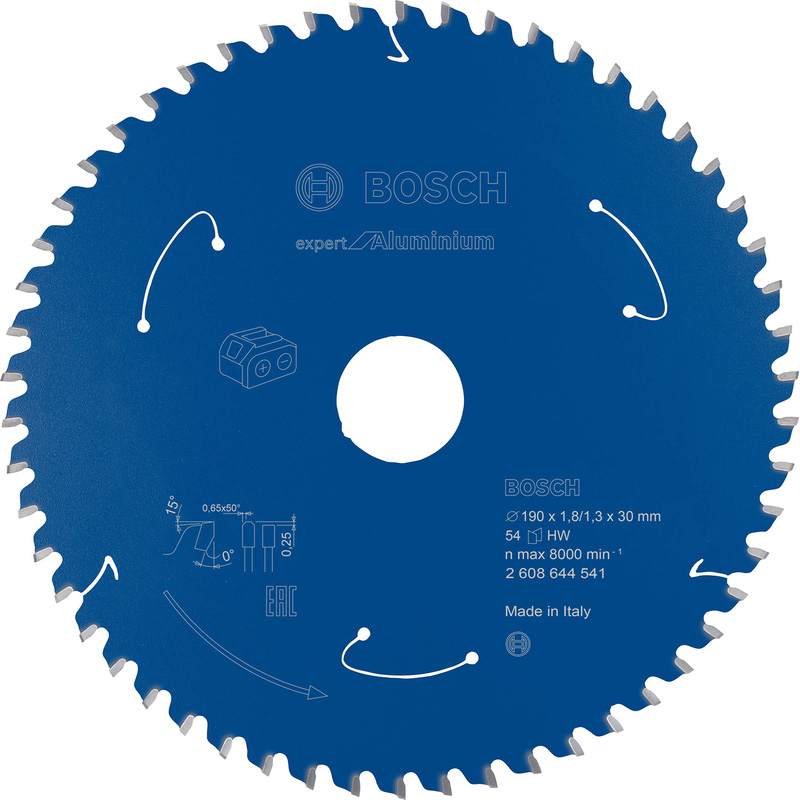 Bosch EXPERT Cordless Aluminium Circular Saw Blade 190 x 30 x 54T