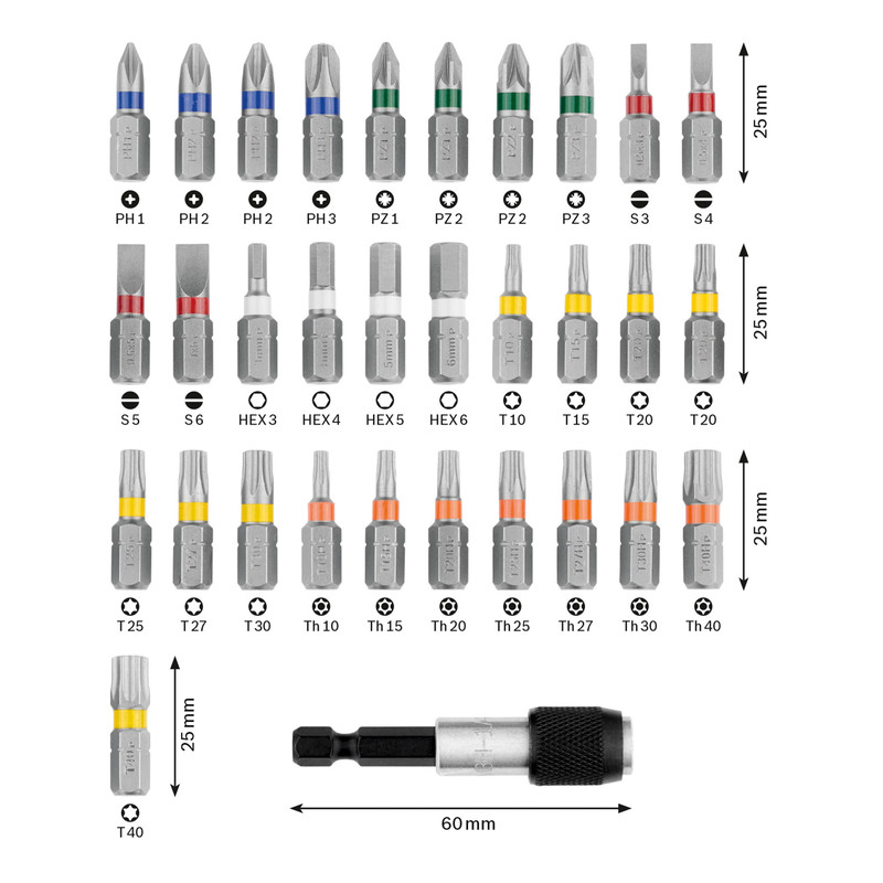 Bosch Screwdriver Bit Set