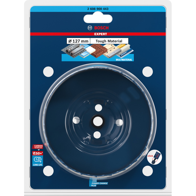 Bosch EXPERT Tough Material Holesaw 127mm
