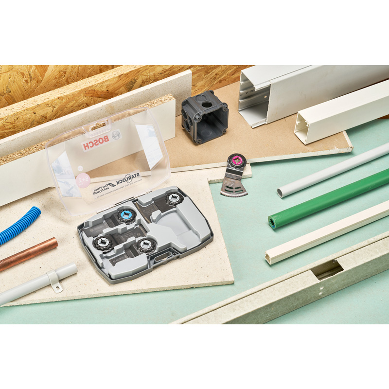 Bosch Starlock Electrician & Drywall Multi Tool Blade Set 6 Piece