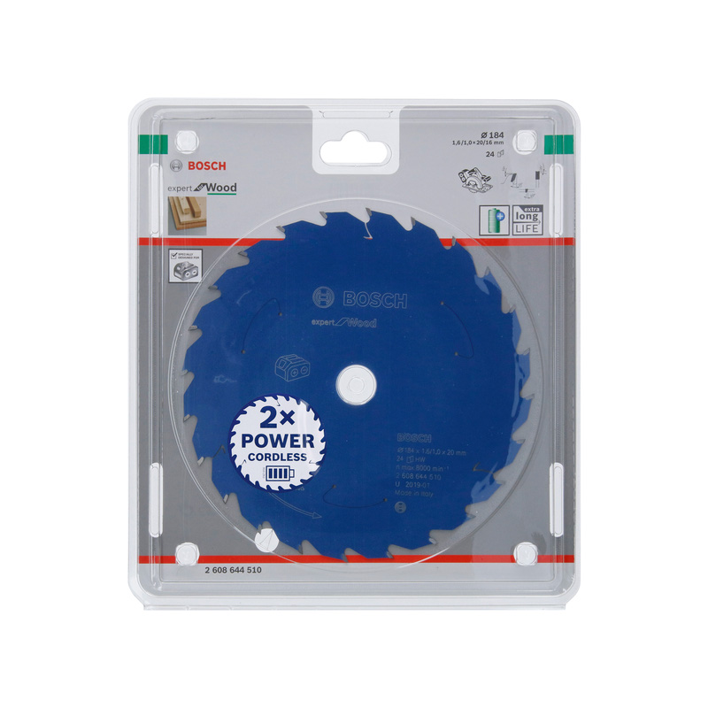 Bosch EXPERT Cordless Circular Saw Blade 184 x 20 x 24T