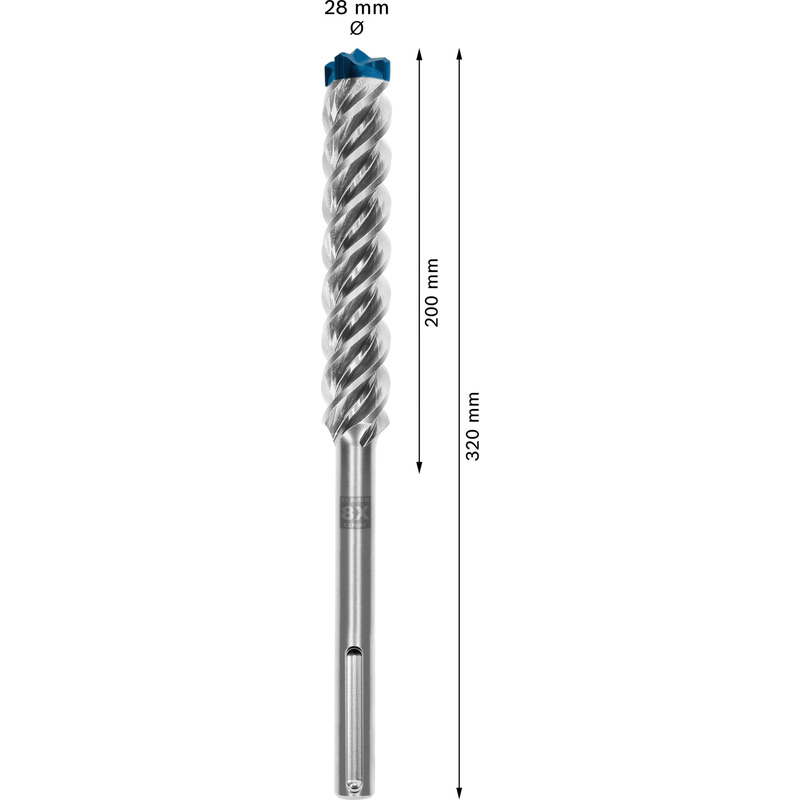 Bosch EXPERT SDS Max 8X Hammer Drill Bit 28 x 320mm