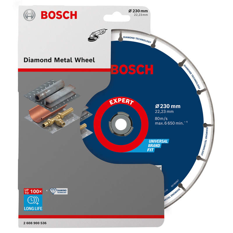 Bosch EXPERT Diamond Metal Cutting Disc 230 x 22.23mm