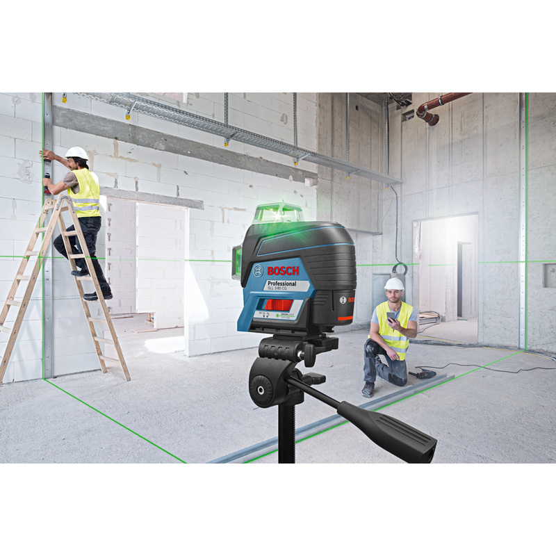 Bosch Professional GLL380CG 12V Multi Line Laser Level Green