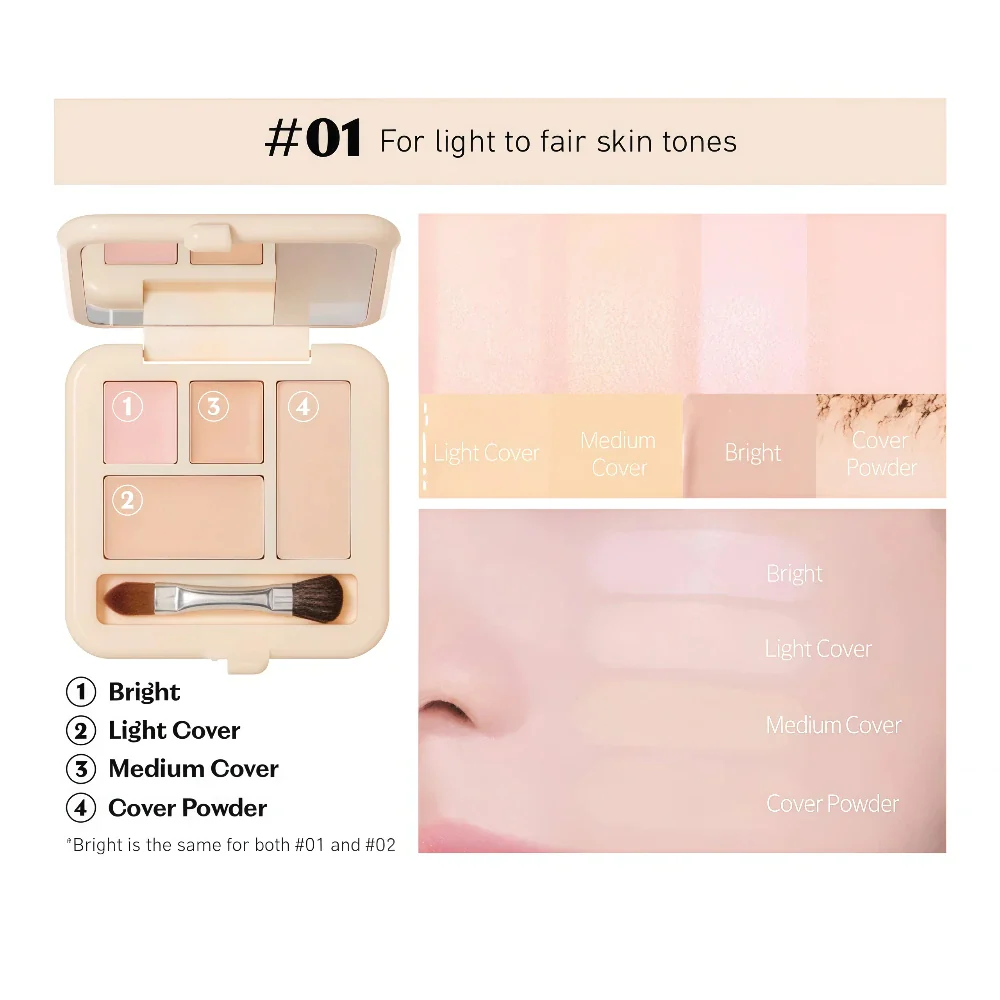 ETUDE HOUSE Double Lasting Concealer Palette 01