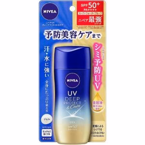 Nivea UV Deep Protect & Care Gel 80g Sunscreen for Face and Body SPF50+ PA++++