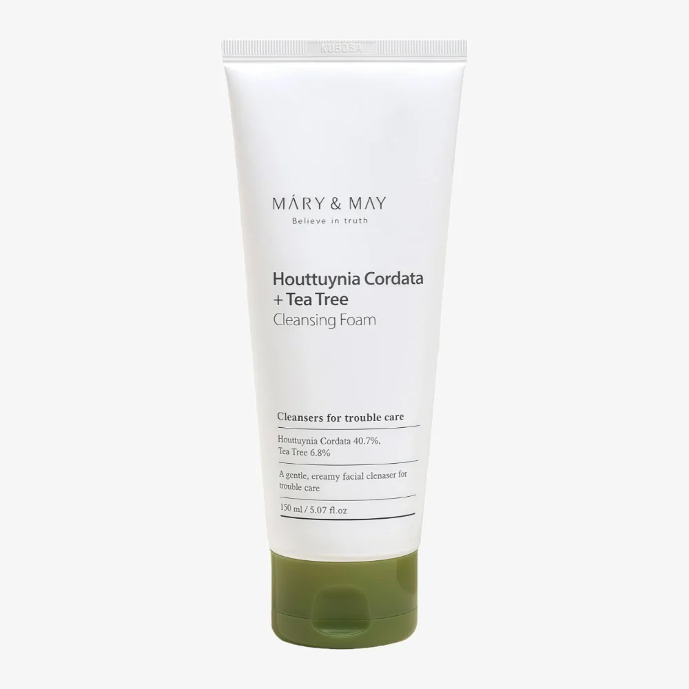 MARY & MAY Houttuynia Cordata Tea Tree Cleansing Foam 150ml
