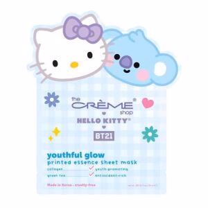 THE CREME SHOP Hello Kitty X BT21 Essence Mask Koya