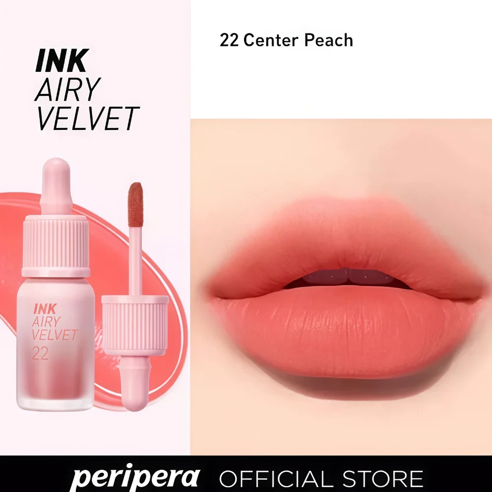 PERIPERA Ink Airy Velvet Lip Tint 021 Fluffy Peach