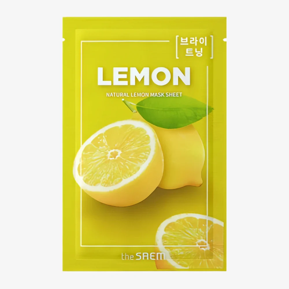 THE SAEM Natural Lemon Mask Sheet