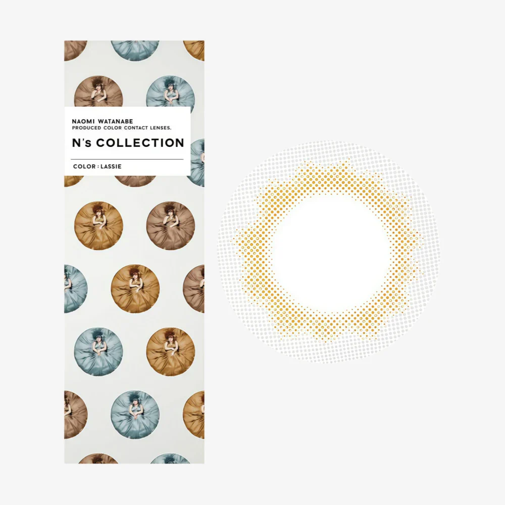 N's COLLECTION Daily Contact Lens (Lassie) (10 Lenses) -3.50