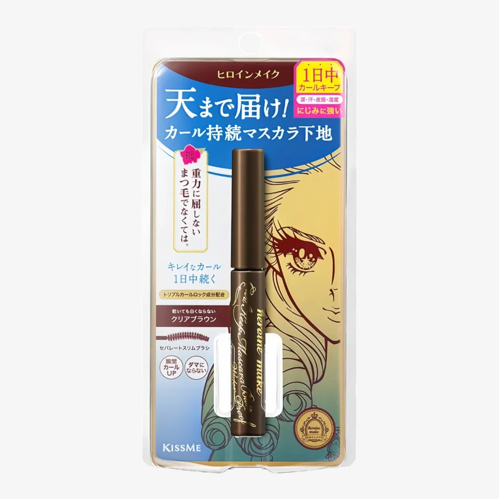 ISEHAN KISS ME HM Curl Waterproof Mascara Base Brown