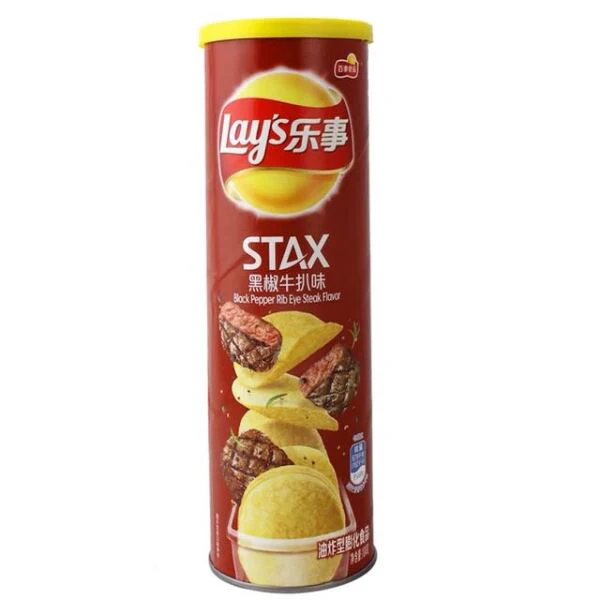 Lay's Potato Chip Black Pepper Rib Eye Steak Flavor 90g